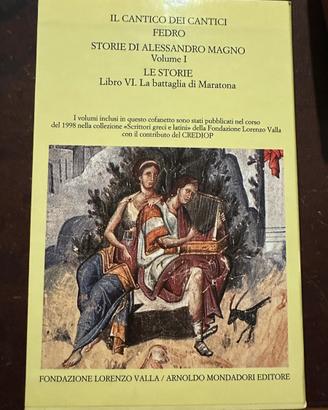 Cofanetto classici antichi rilegati prestigiosi