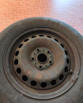 4 Cerchi in ferro Volkswagen Seat Skoda 15"