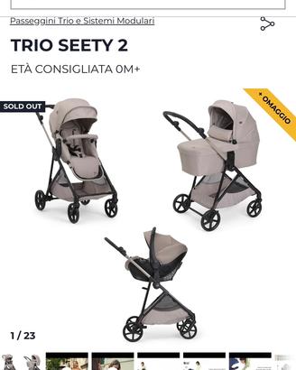 TRIO SEETY CHICCO E ALTRO