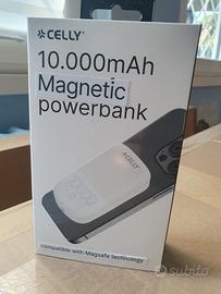 Celly 10.000 mAh Magnetic Powerbank