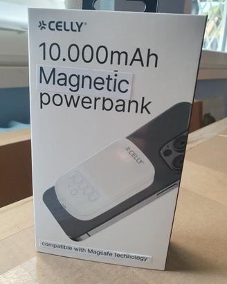 Celly 10.000 mAh Magnetic Powerbank