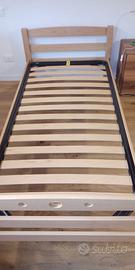 Letto singolo e materasso