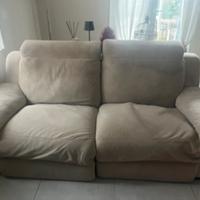 Divano e poltrona beige