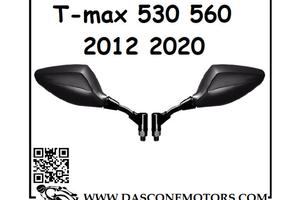 Specchietti a Manubrio Tmax Orion Neri 530 560