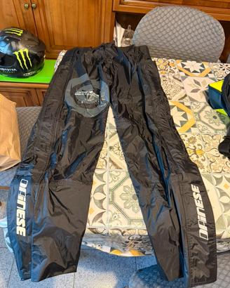 Pantaloni moto anti acqua dainese m