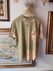 Maglietta, t-shirt Napapijri in cotone verde oliva