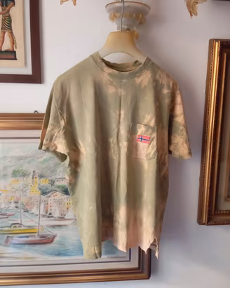 Maglietta, t-shirt Napapijri in cotone verde oliva