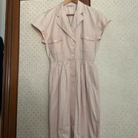 Vestito cotone Paolo Tonali rosa antico
