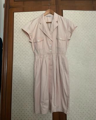 Vestito cotone Paolo Tonali rosa antico