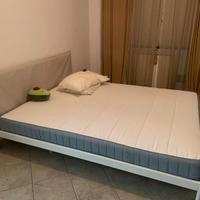 LETTO IKEA + MATERASSO 160X180 MOLLE