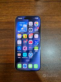 iPhone 16 pro 256gb bianco, come nuovo  piu cover 