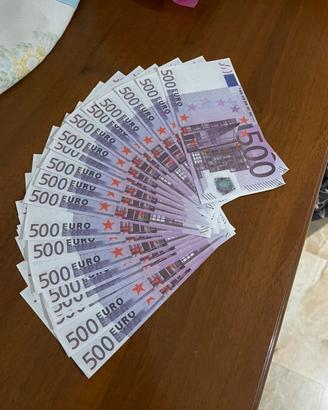 Banconote 500€ Copy Set X10
