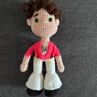Amigurumi crochet Harry Styles fine line