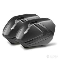 Coppia valigie givi V37 cover carbon look