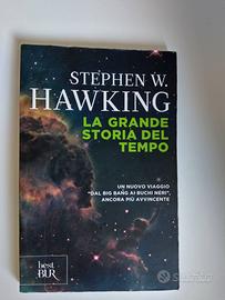 Libro La grande storia del tempo di Hawking