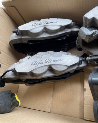 Impianto frenante Brembo Alfa Romeo Stelvio/giulia
