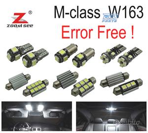 KIT 18 LAMPADE LED INTERNE MERCEDES CLASSE M W164 