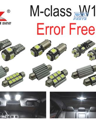 KIT 18 LAMPADE LED INTERNE MERCEDES CLASSE M W164 