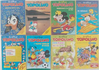 Topolino Fumetti 14 Num'84-85-86-87 anche separati