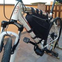 bicicletta  elettrica e bike