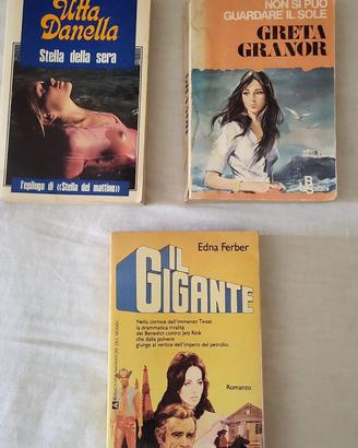 Set libri vari vintage narrativa
