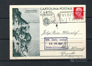 REGNO CARTOLINA INTERNO TURISTICA STRADA DEL PONAL