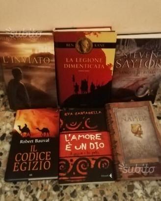 Stock libri 1 roma egitto