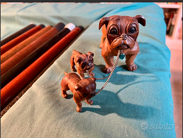 RAFFINATEscultureLEGNOmammaBULLDOGeCUCCIOLIanni'60