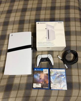 PlayStation 5 2TB + Disc Drive + 2 Giochi
