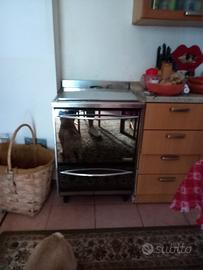 spoler a legna con termo cucina