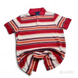 Polo Tommy Hilfiger rigata slim fit S
