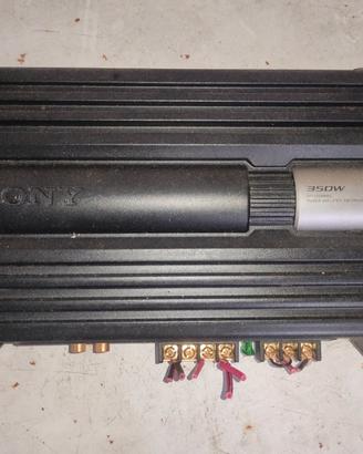 amplificatore auto Sony Xplod + subwoofer