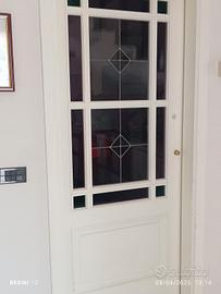 porta laccata bianca