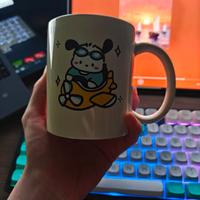 taza de dibujos animados