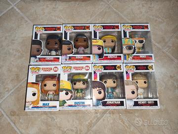 Lotto di stranger things e funko pop