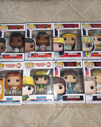 Lotto di stranger things e funko pop