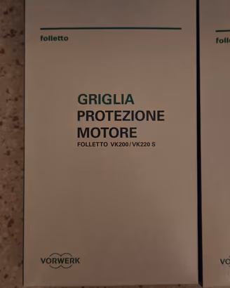 Griglia protezione motore Folletto