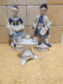 Statue in porcellana