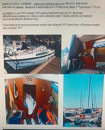 barca a vela gib sea 20 a Portoscuso Sardegna 