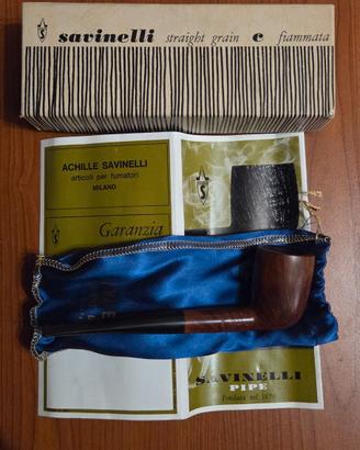 Pipa Savinelli Straight Grain C (Fiammata)