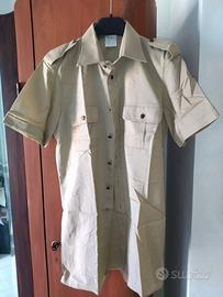 Camicia militare E.I. maniche corte. Tg varie