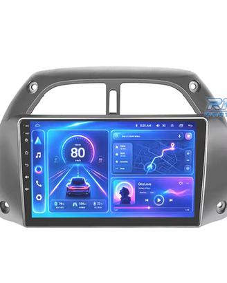 RADIO GPS 9'' ANDROID 13 TOYOTA RAV4 01-06 2 DIN 4