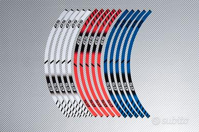 Adesivi Cerchi Racing BMW - Modello GS