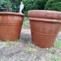10 Vasi da giardino in Terracotta Impruneta