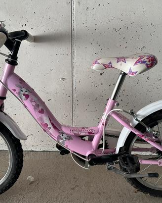 Bici bambina 16 pollici baby banny rosa