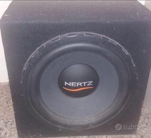 Subwoofer Hertz 1400 watt rms,circonferenza 38..