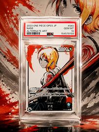 🔥Nami OP03-040 Leader AA PSA 10 One Piece JP🔥