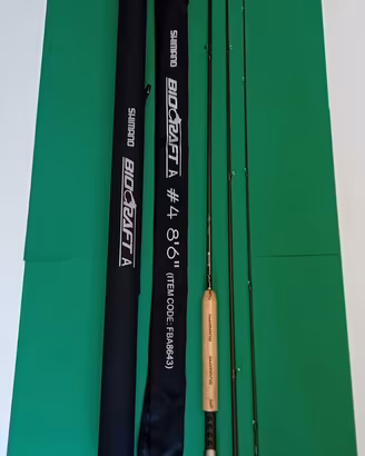 Pesca a mosca, Shimano BIOCRAFT A 8'6" # 4 - 3 pz.