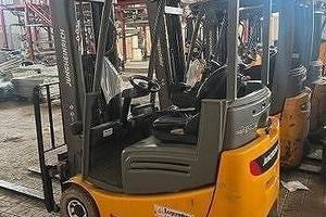 Muletto elettrico 13qli Jungheinrich Triplex