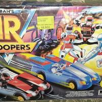 Pista diorama VR Troopers vintage Polistil anni 90